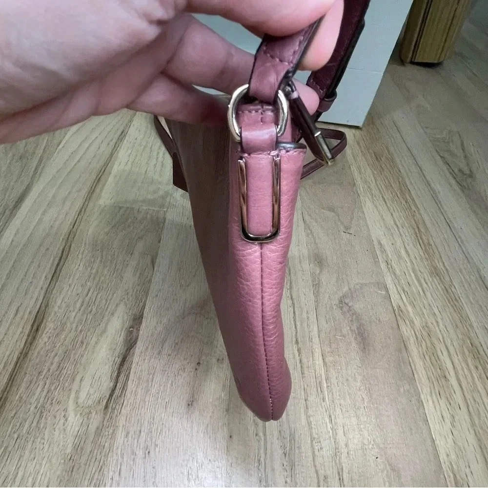 Coach Pink Crossbody Leather Bag - Picture 6 of 10